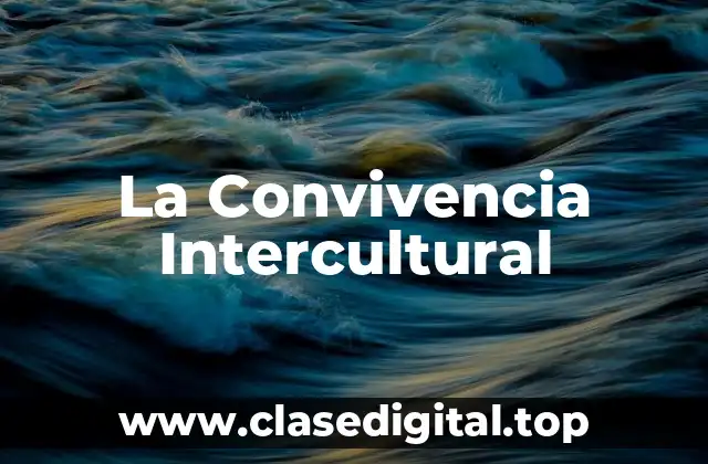 Ejemplos de Convivencia Intercultural