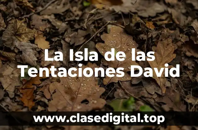 La Isla de las Tentaciones David