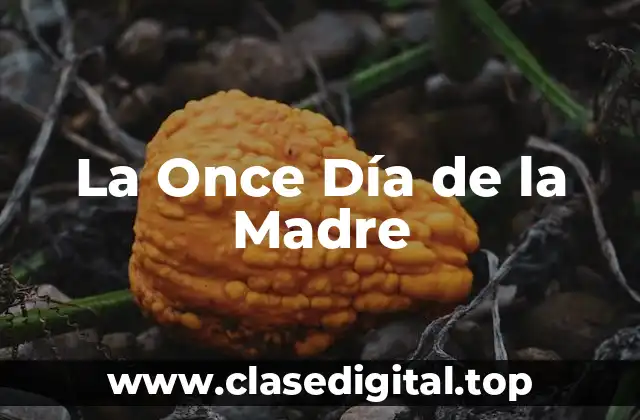 La Once Día de la Madre