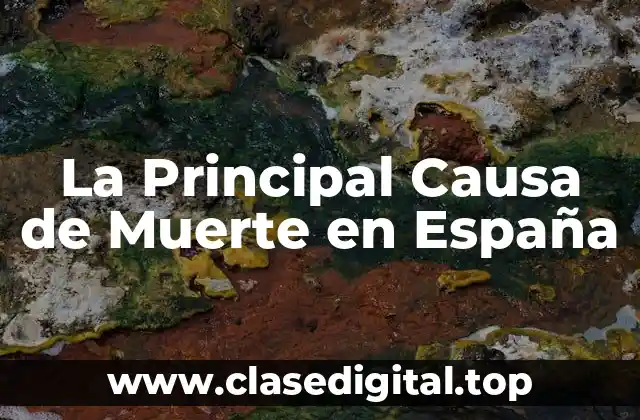 La Principal Causa de Muerte en España