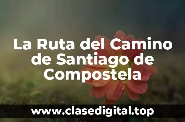 La Ruta del Camino de Santiago de Compostela