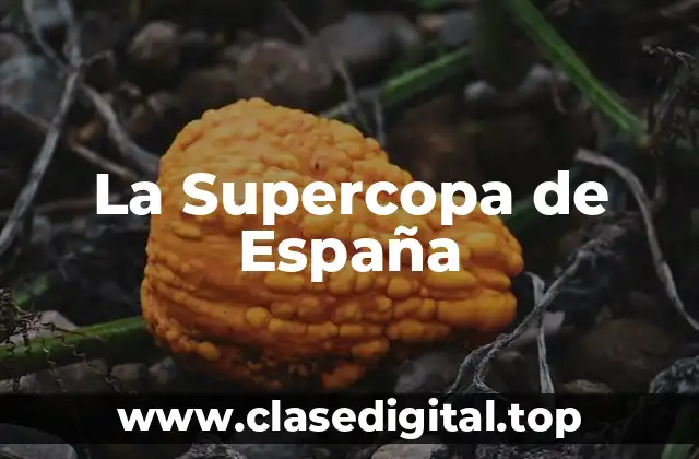 La Supercopa de España