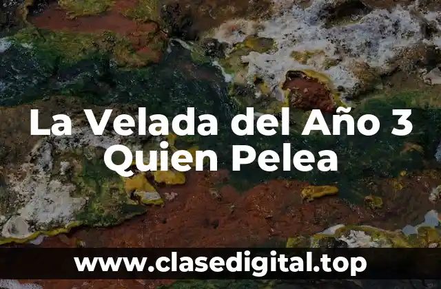 Orígenes de La Velada del Año