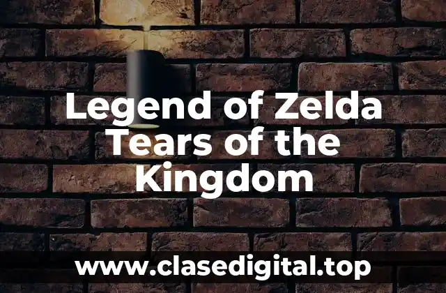 Legend of Zelda Tears of the Kingdom