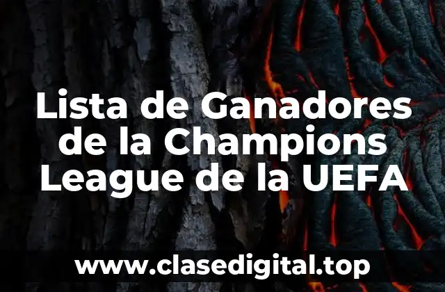La Era de los Inicios: Los Primeros Ganadores de la Champions League