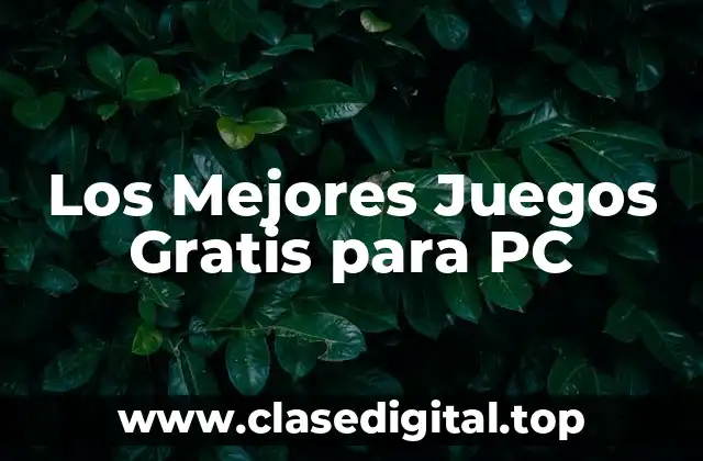Juegos de Estrategia Gratis para PC
