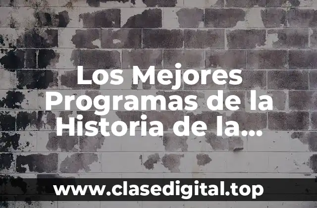 ¿Qué Hace que un Programa de Televisión sea Considerado el Mejor?