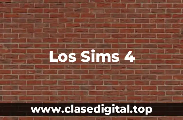 Los Sims 4