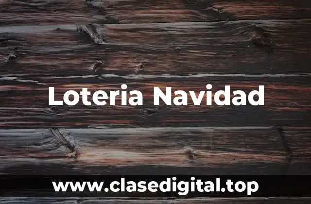 Loteria Navidad