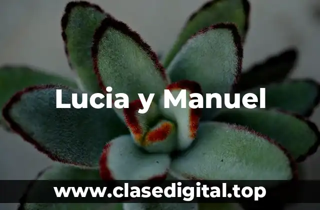 La trama de Lucia y Manuel: La Última Tentación