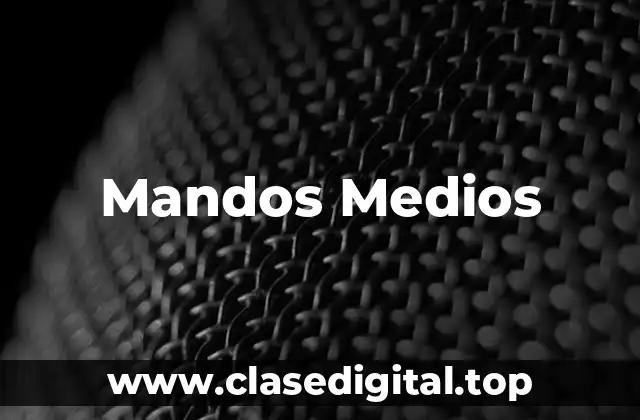 Mandos Medios