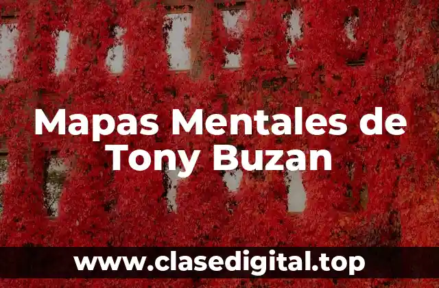 Mapas Mentales de Tony Buzan