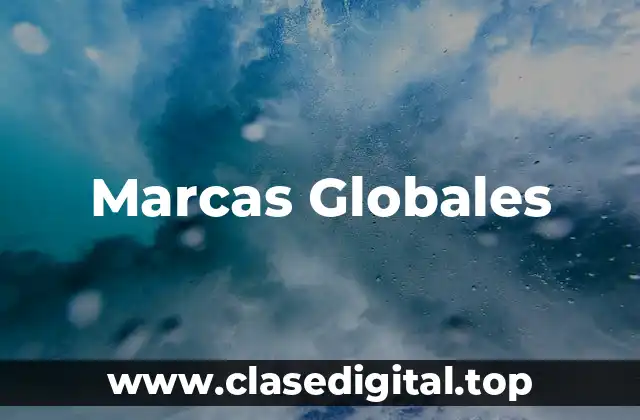 Marcas Globales