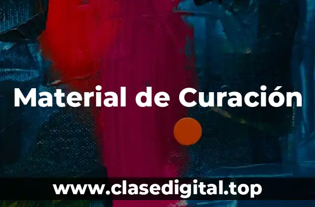 Material de Curación