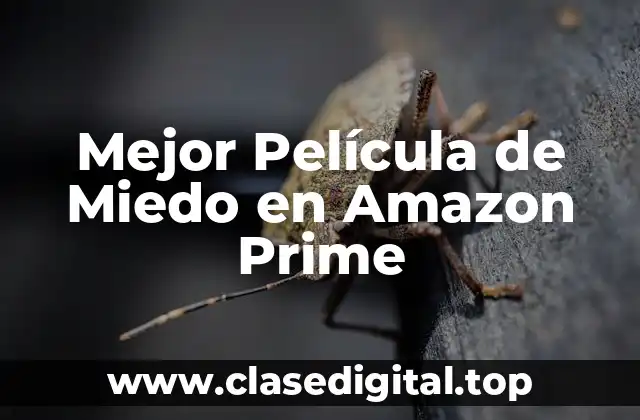 ¿Qué Hace que una Película de Miedo sea Buena?