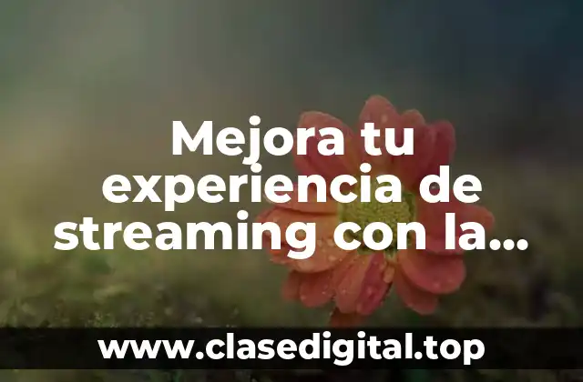 Mejora tu experiencia de streaming con la mejor aplicación para apuntar películas y series