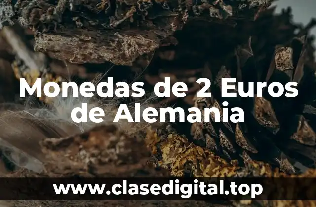 Monedas de 2 Euros de Alemania