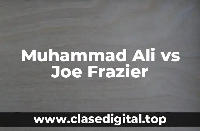 ¿Quién fue Muhammad Ali?