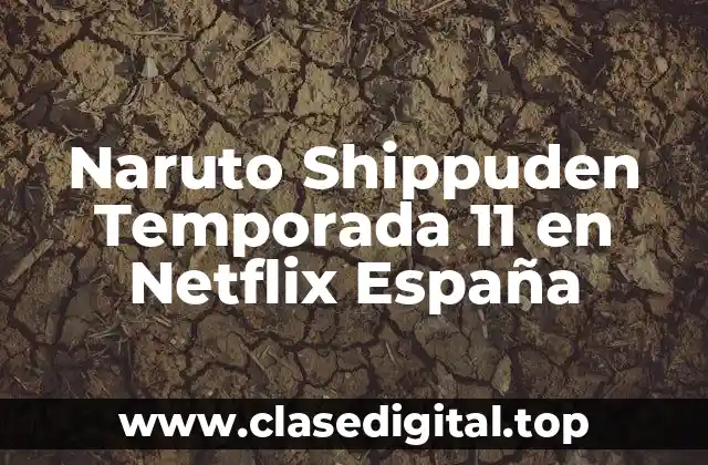 ¿Qué es Naruto Shippuden?