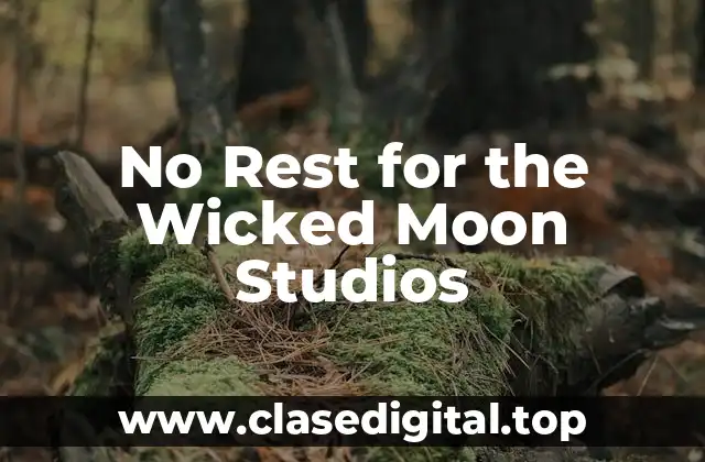 No Rest for the Wicked Moon Studios