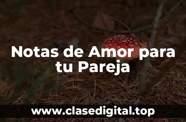 Notas de Amor para tu Pareja