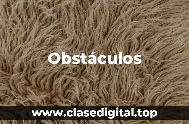 Obstáculos