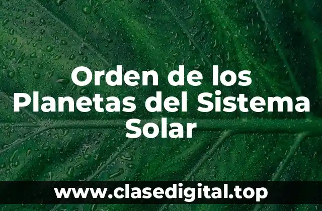 ¿Cuántos Planetas Hay en el Sistema Solar?