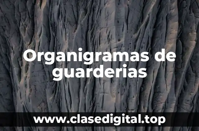 Organigramas de guarderias