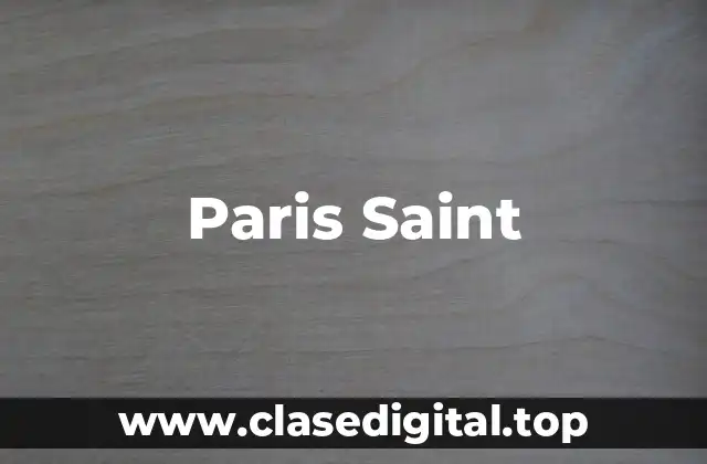 Paris Saint