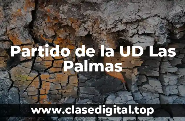 Partido de la UD Las Palmas