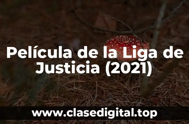La Trama de la Película de la Liga de Justicia