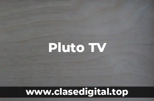 Pluto TV