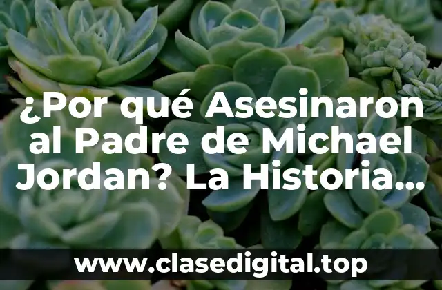¿Por qué Asesinaron al Padre de Michael Jordan? La Historia Detrás del Crimen