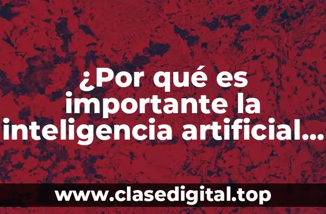 ¿Cómo la inteligencia artificial está revolucionando la salud?