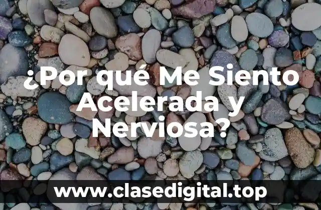 Causas Físicas de la Ansiedad y el Estrés