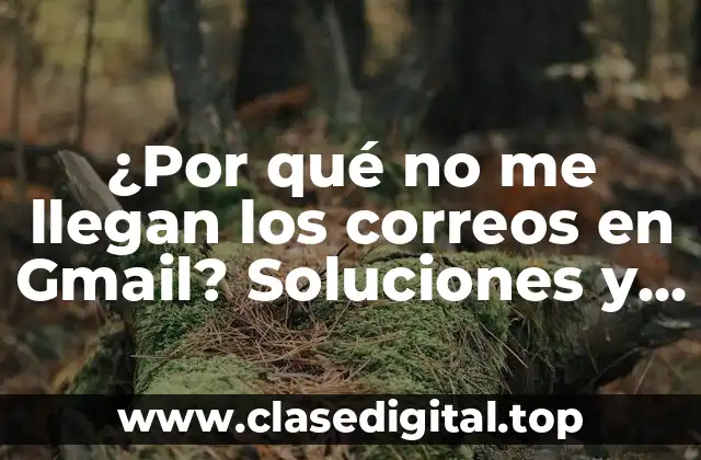 ¿Por qué no me llegan los correos en Gmail? Soluciones y explicaciones