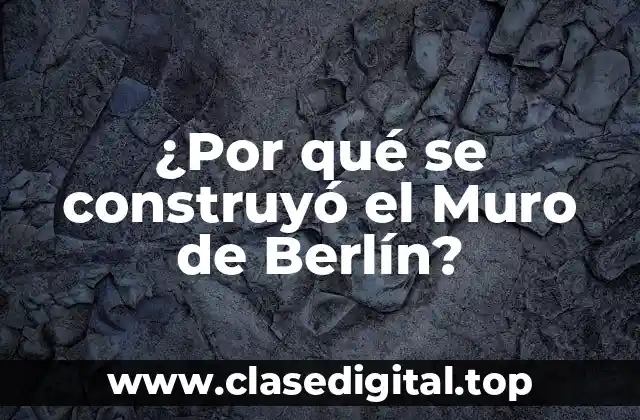 La división de Alemania y la creación de la RDA