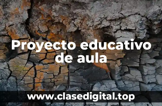 Proyecto educativo de aula
