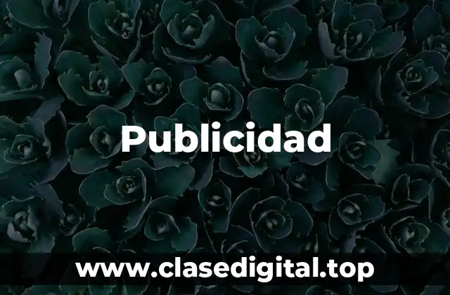 Publicidad
