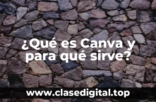 Características clave de Canva