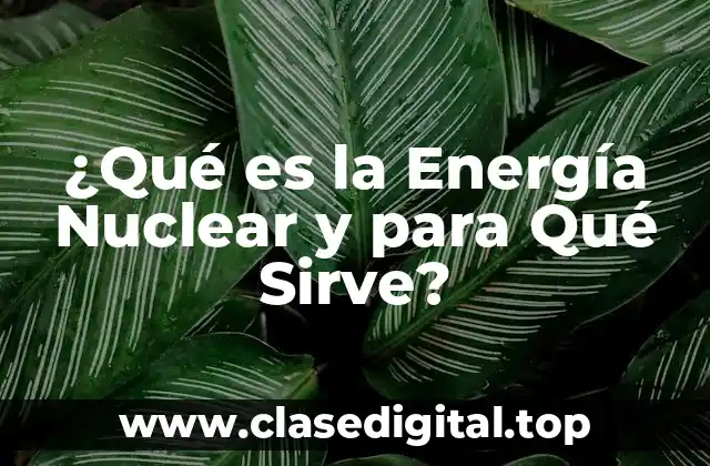 Principios Básicos de la Energía Nuclear