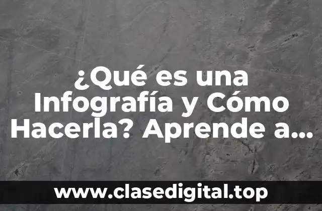 ¿Qué es una Infografía?