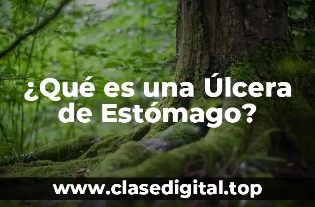 ¿Qué es una Úlcera de Estómago?