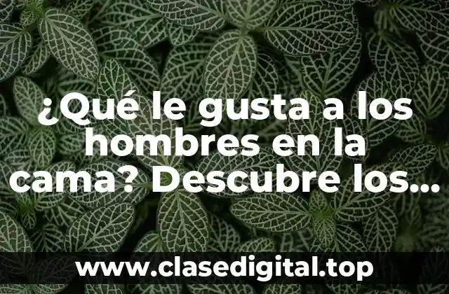 Comunicación es clave: Descubre qué les gusta a los hombres
