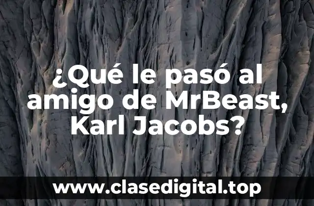 ¿Quién es Karl Jacobs?