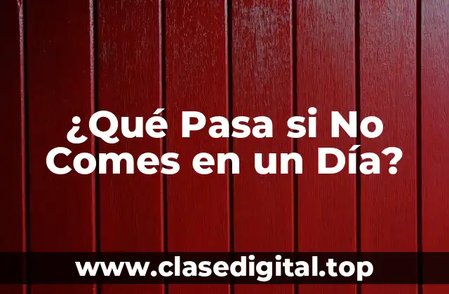 ¿Cómo Funciona el Ayuno Intermittente?