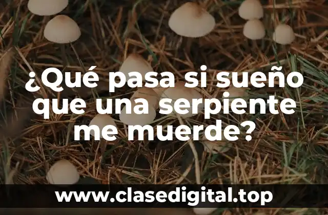 El significado de las serpientes en los sueños