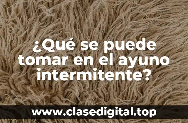 Agua: el líquido más importante en el ayuno intermitente