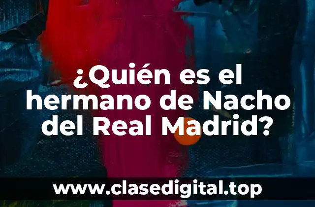 Alex Fernández, el hermano de Nacho