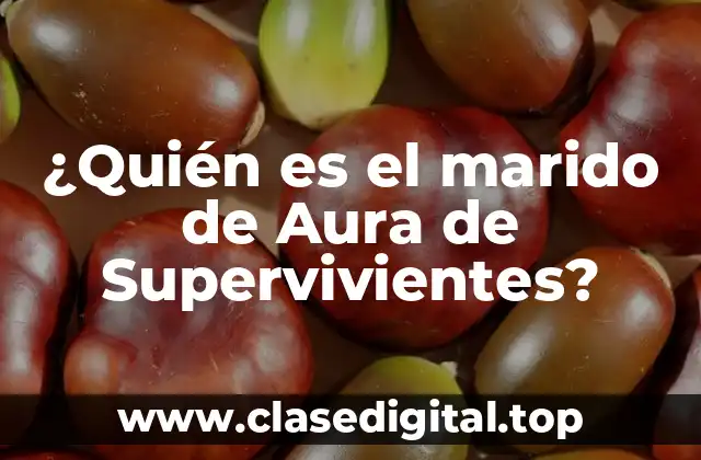 ¿Quién es el marido de Aura de Supervivientes?